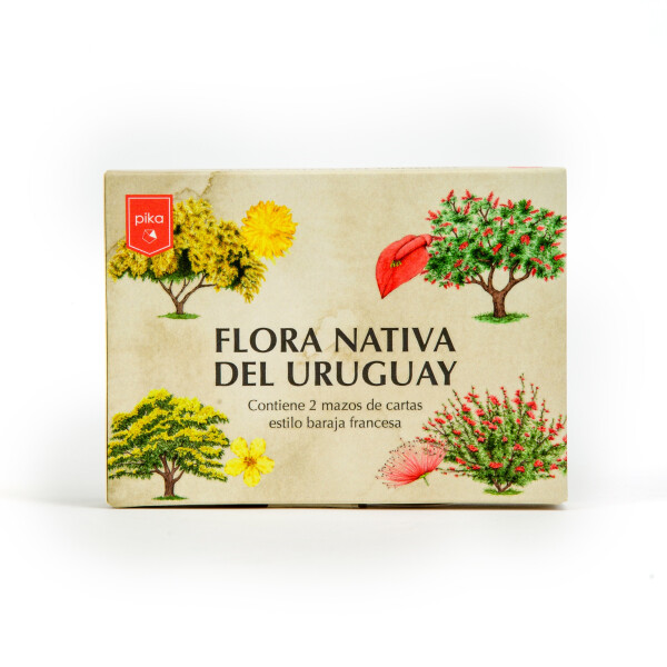 Juego de cartas Pika Flora Nativa del Uruguay Única
