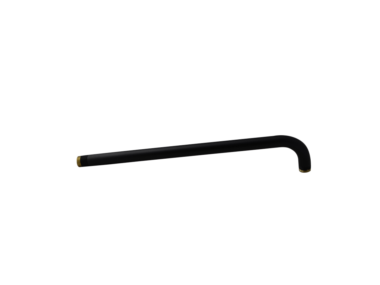 Griferia Brazo De Ducha Red 40Cm Negro Mate Baño 