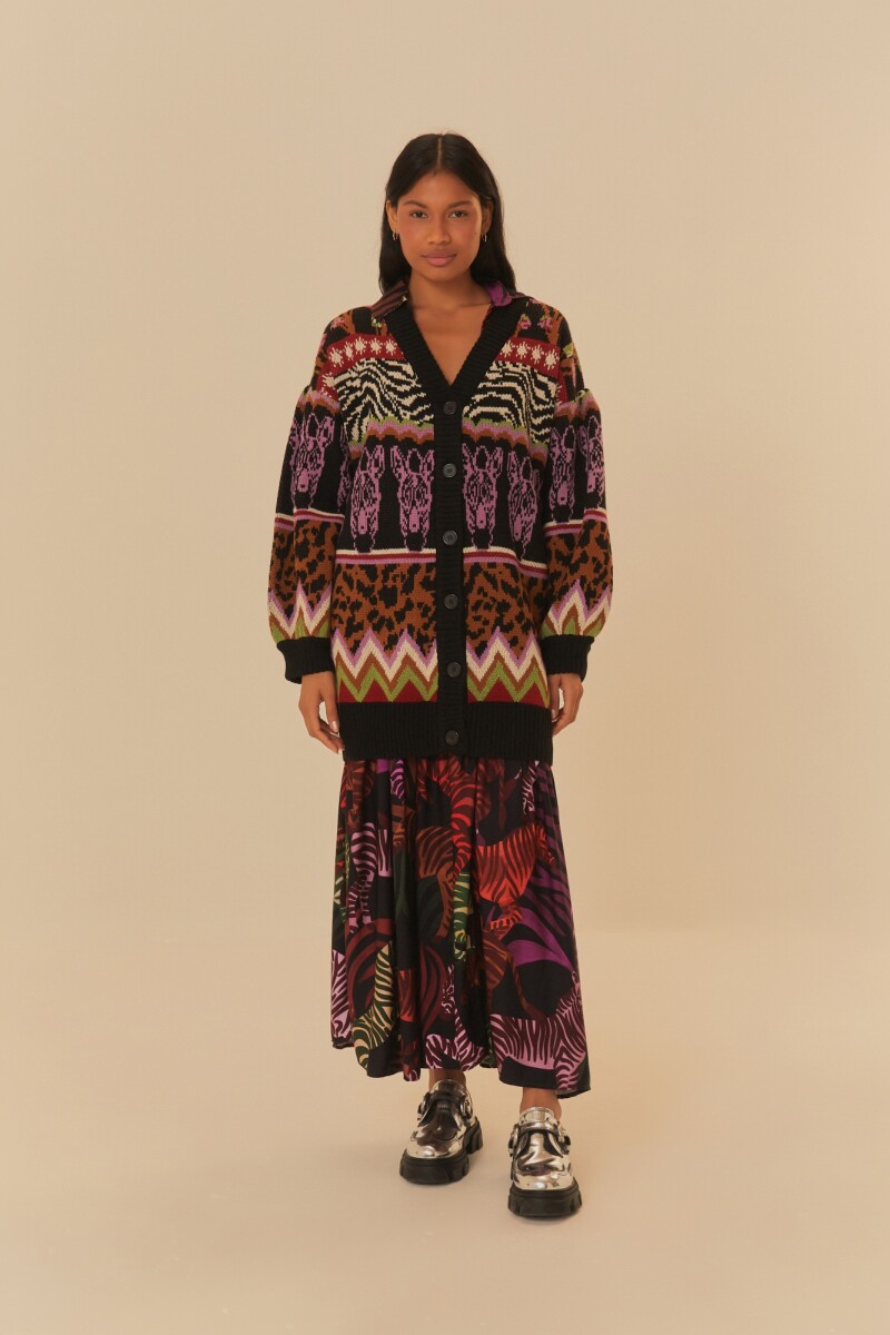 CARDIGAN Estampado