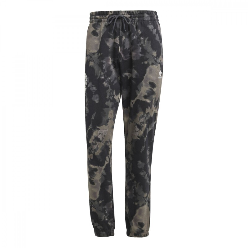 Pantalón Largo Tie-Dyed Jogger de Hombre Negro