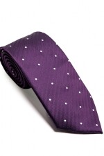 Corbata 8 cm VIOLETA