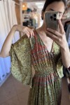 Vestido kiilpan seda Tonos pistacho