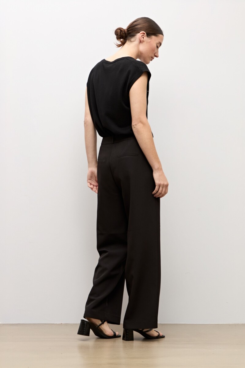 Pantalón sastrero negro