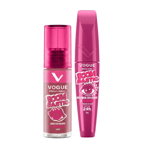 Pack Vogue Boombastic Máscara de Pestañas y Brillo Labial Eléctrica Pack Vogue Boombastic Máscara de Pestañas y Brillo Labial Eléctrica