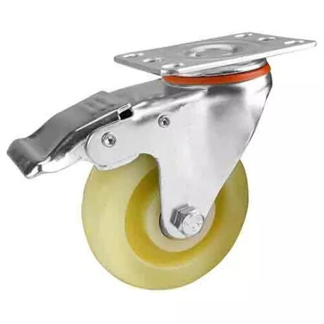 TOLSEN RUEDA GIRATORIA CON FRENO 100MM - 4 PULGADAS Tolsen Rueda Giratoria Con Freno 100mm - 4 Pulgadas