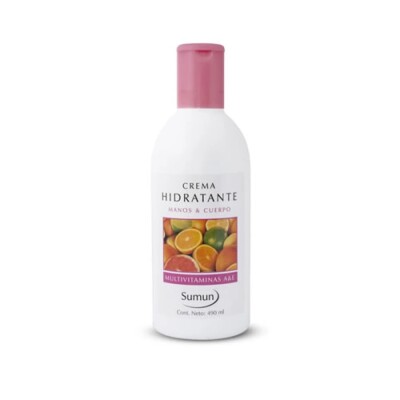 Crema Sumun Manos Multivitaminas 490 Ml. Crema Sumun Manos Multivitaminas 490 Ml.