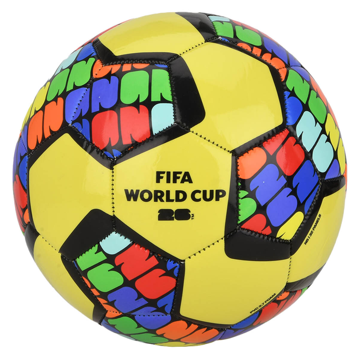 Pelota N5 Futbol Fifa Original Mundial 2026 Classic - Amarillo 