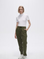 Babucha Gregoria Verde Militar
