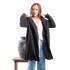 TAPADO GAMUZA S-XXL NEGRO
