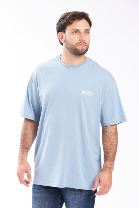 T-SHIRT VALVI DIXIE Azul Piedra