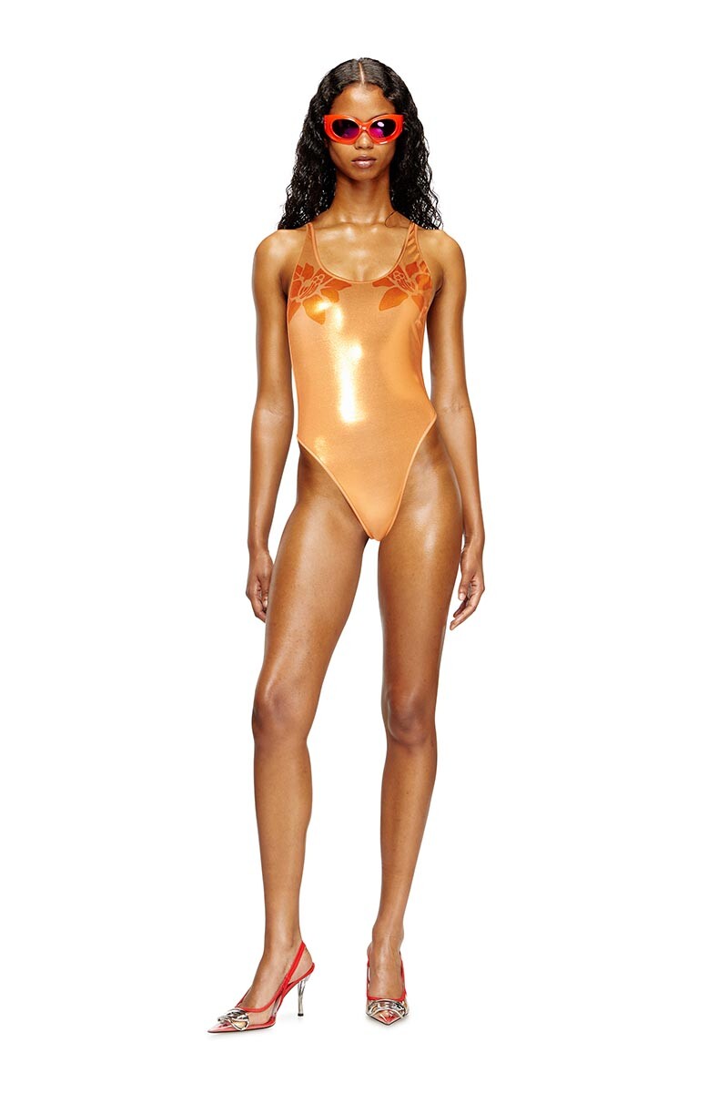 Ropa De Baño Para Mujer Pamela-D-Core Swimsuit Naranja