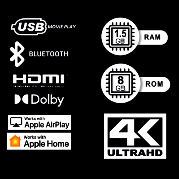Smart Tv Xion Xi-led55webos 55" TV 55 XION SMART XI-LED554KWOS