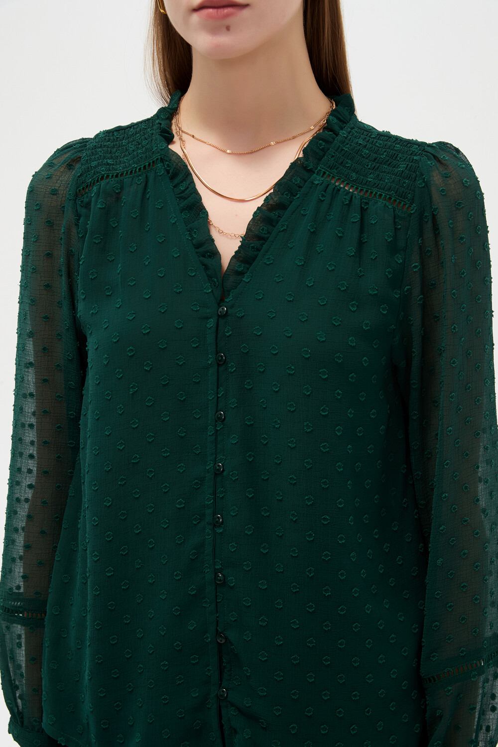 Blusa Tulvi Petroleo Oscuro
