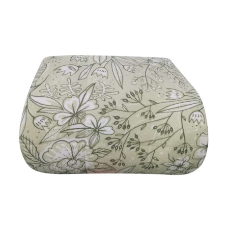 Acolchado King Size Terciopelo con Corderito Richmond 240 x 260 cm Verde