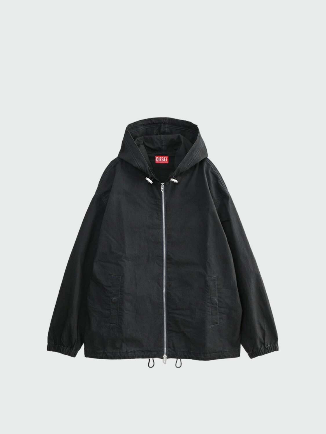 DIESEL - Campera D-wynny Jogg Negro