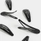 Hebillas Tic Tac Classic Set De Hebillas - Negro