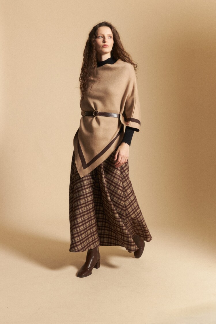 PONCHO RUFINA Beige