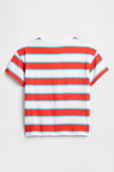 Remera Toddler Niño New Off White Stripe