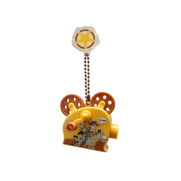 Llavero proyector Toy Story marrón