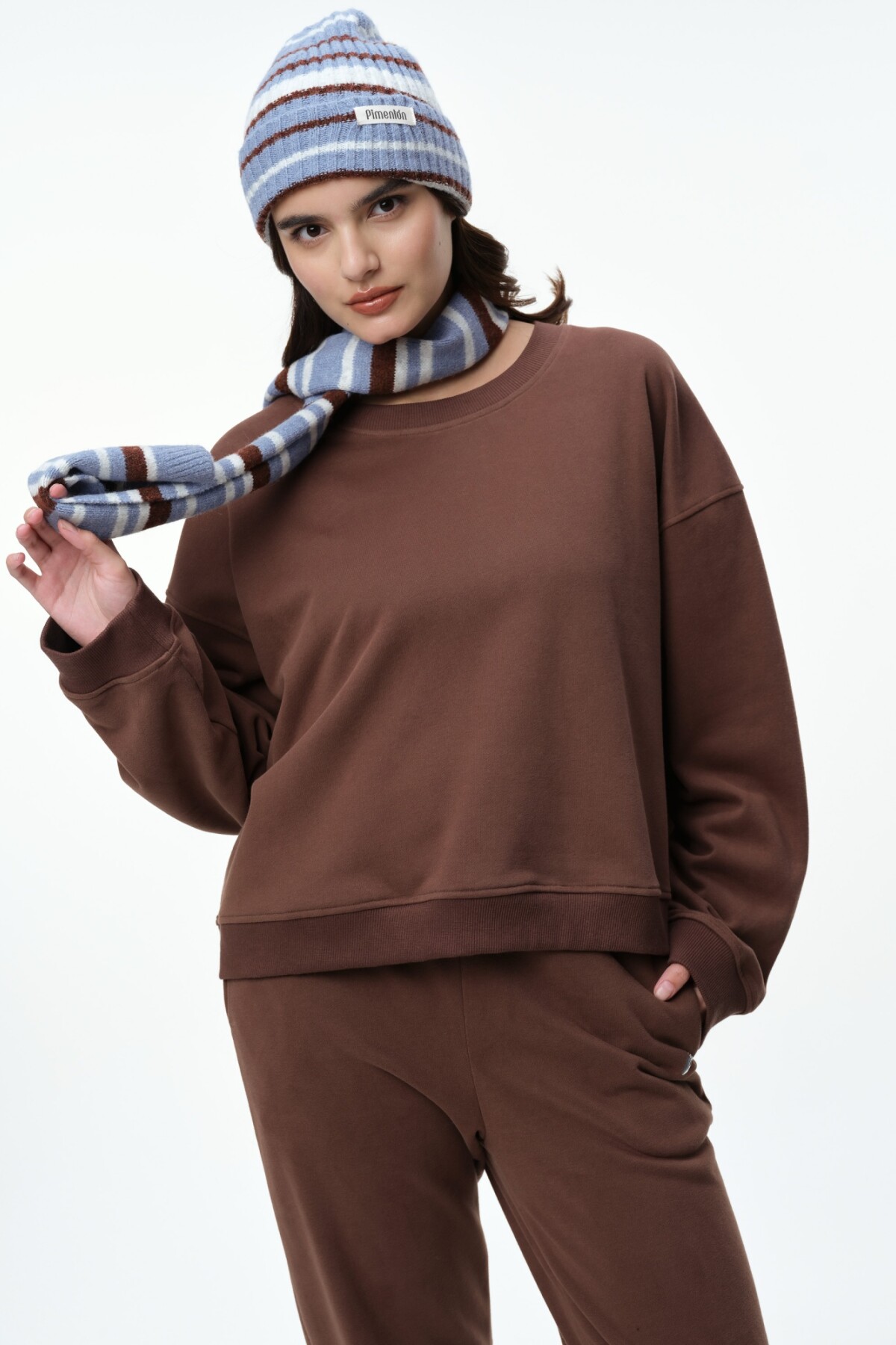 Buzo Lottie Marron
