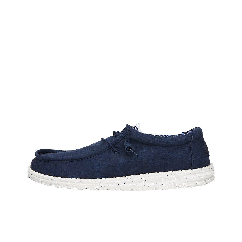 Calzado Hey Dude Wally Canvas Navy