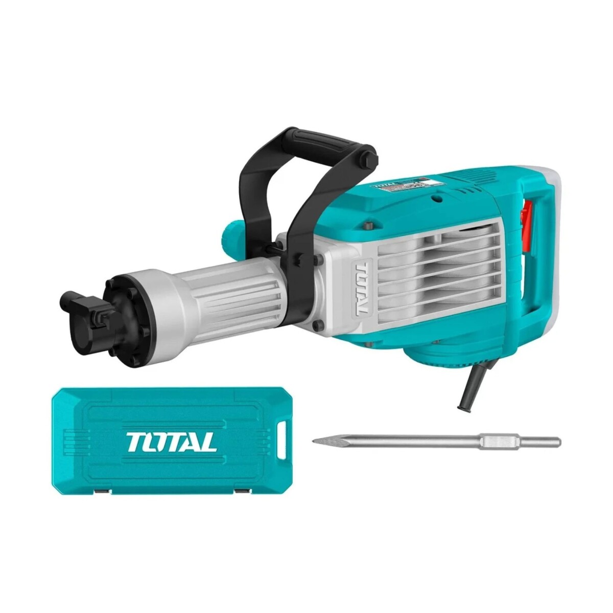 Martillo Demoledor Total TH217068 1700W – 50J | SDS-HEX Industrial 14 kg 
