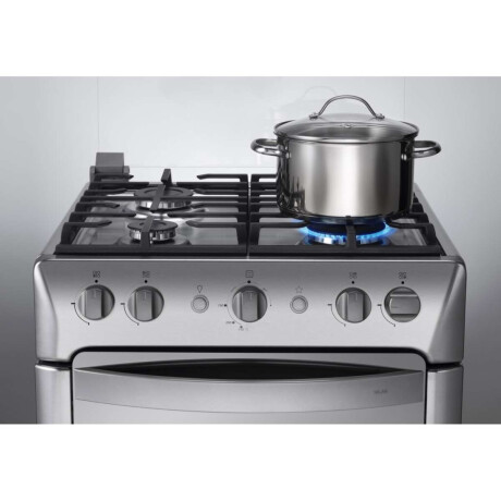 Cocina a Gas Indurama Milan 4 Hornallas con Grill a Gas 60 cm