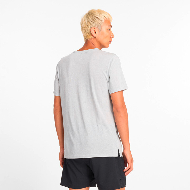 SPORT ESSENTIALS COTTON T-SHIRT Gris