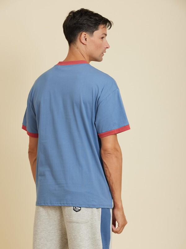 T-SHIRT RUNEL RUSTY Azul