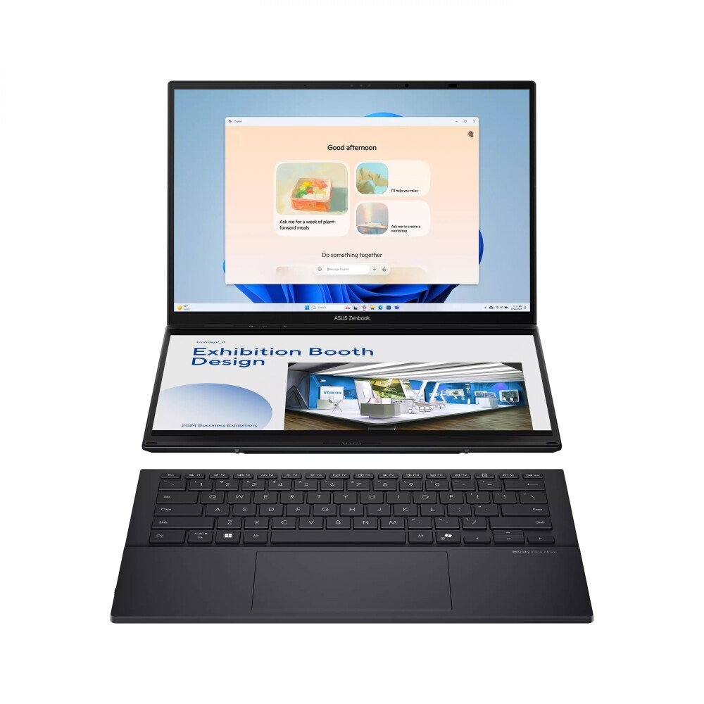 Laptop ASUS Zenbook DUO 14" OLED Táctil, Intel Core Ultra 9 285H, 32GB RAM, 2TB SSD Laptop ASUS Zenbook DUO 14" OLED Táctil, Intel Core Ultra 9 285H, 32GB RAM, 2TB SSD