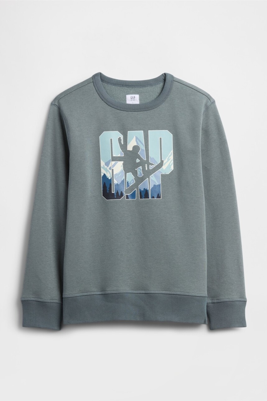 Buzo Deportivo Niño Grey Slate