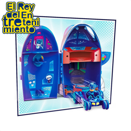 Pj Mask Cohete Guartel General 2en1 + Figura Hasbro Pj Mask Cohete Guartel General 2en1 + Figura Hasbro