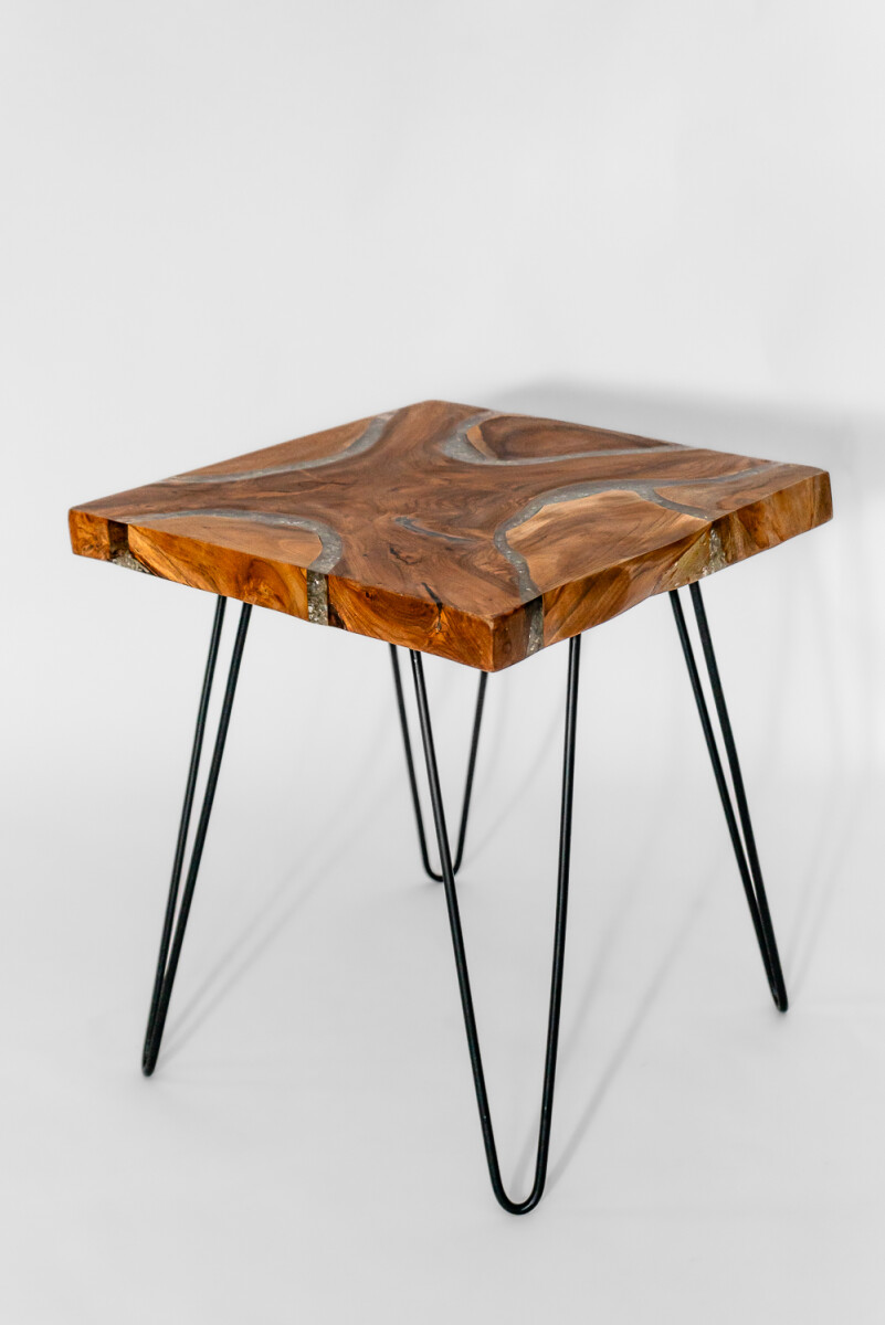 Mesa Lateral Natura, Square - Color Unico 