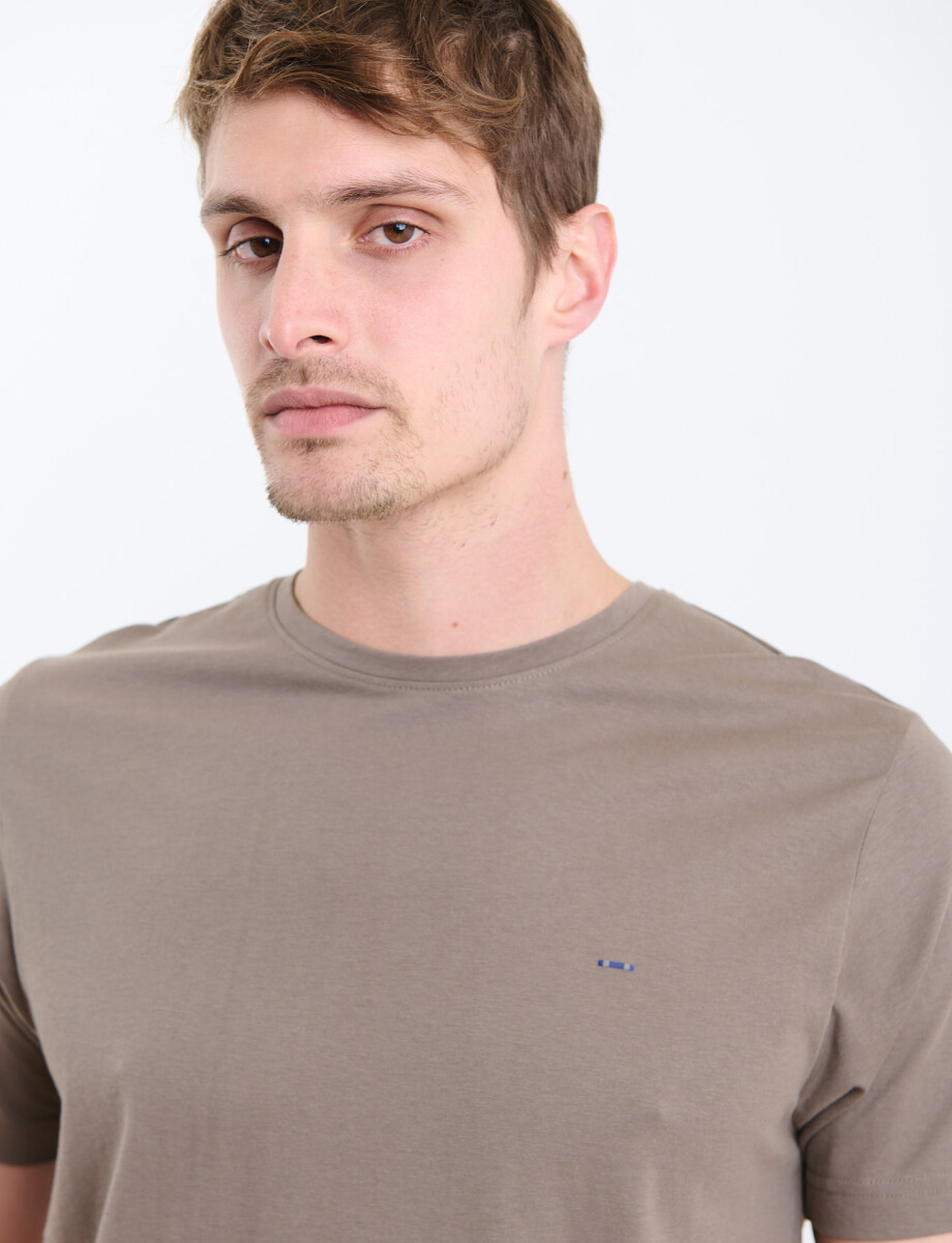 520658 T-SHIRT HARRINGTON LABEL Kaki