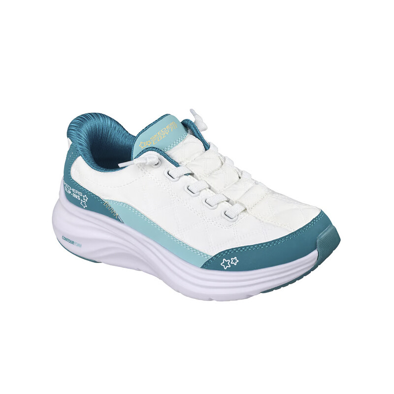 Championes Slip-Ins Contour Foam Cozy Fit Blanco
