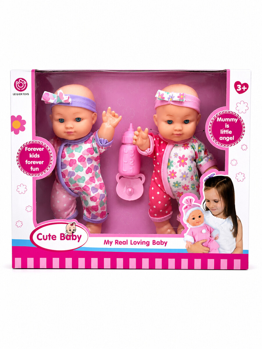 BEBOTES SET X2 - VIOLETA 