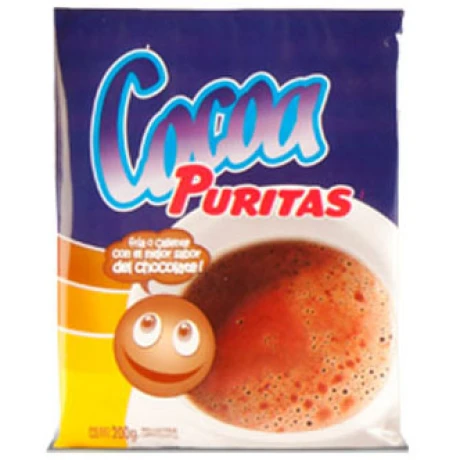 COCOA PURITAS 200G. COCOA PURITAS 200G.
