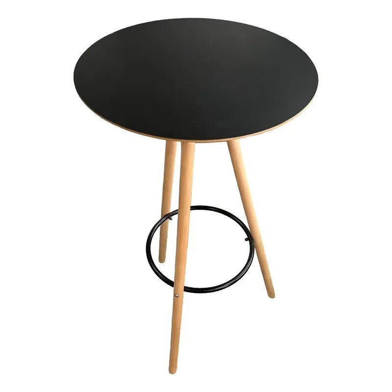 MESA ALTA REDONDA 60 CMS DIAMETRO - PRODUCTO CON DETALLES - MESA ALTA REDONDA 60 CMS DIAMETRO - PRODUCTO CON DETALLES -