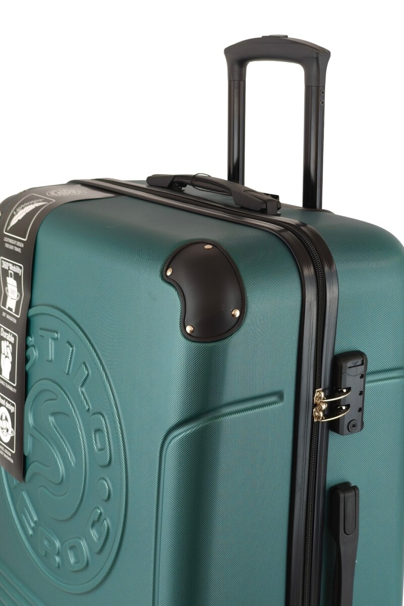 Valija grande ABS Verde M