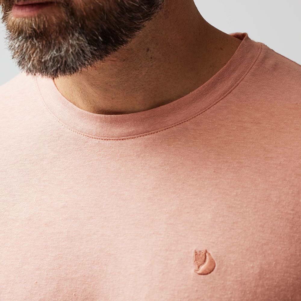 Polo Fjallraven Hemp Blend Hombre Black