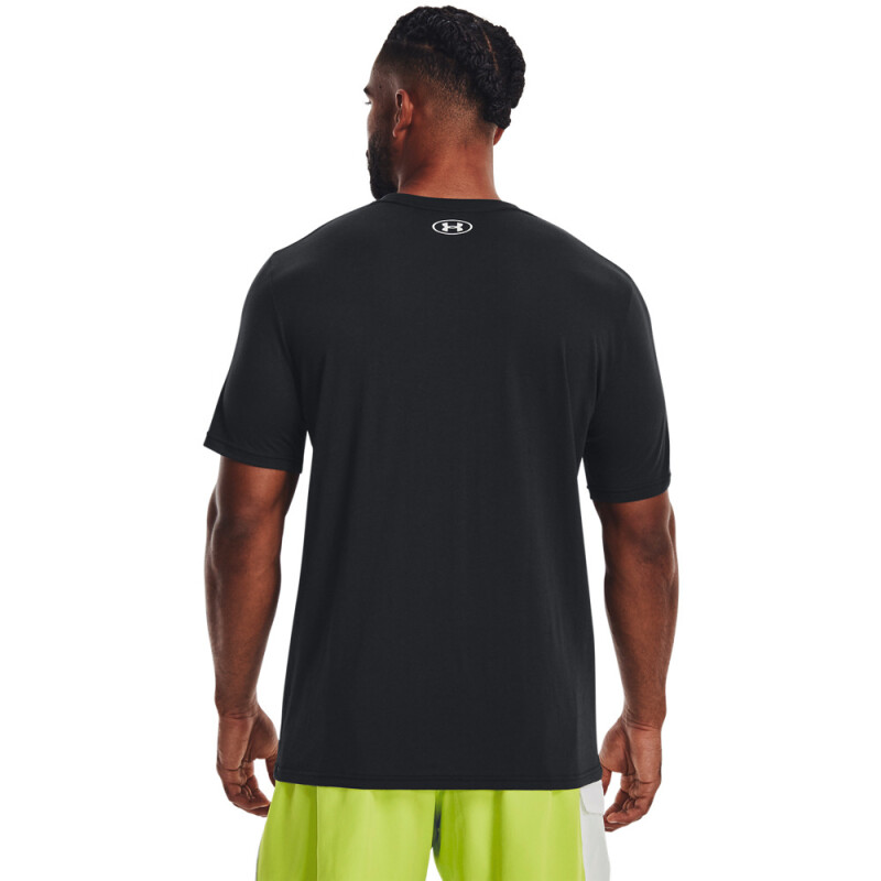 UA VINTAGE BRANDED SCRIPT SS-BLK BLK-001