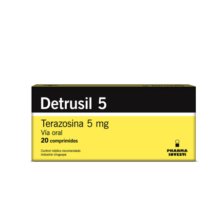 Detrusil 5mg 20 Tabletas Detrusil 5mg 20 Tabletas