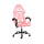 Silla Gamer Lumax Modelo ROM Rosa