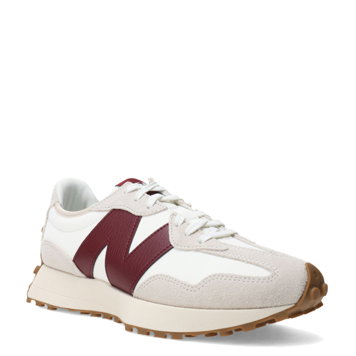 Championes de Mujer New Balance 327 - Blanco - Gris 