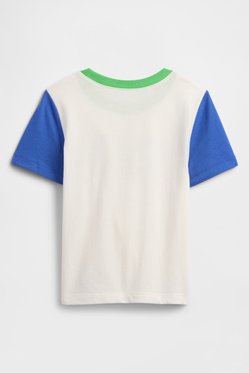 Remera Logo Gap Toddler Niño New Off White