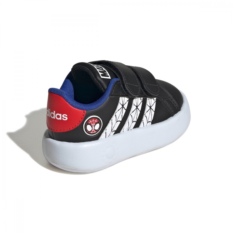 Zapatillas Adidas X Marvel Spider-Man Grand Court de Niños Negro