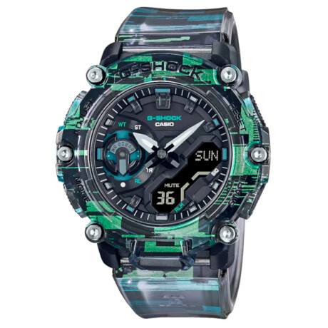 Reloj CASIO GA2200NN-1ADR en Resina Semitranslúcida Esfera 51mm 0