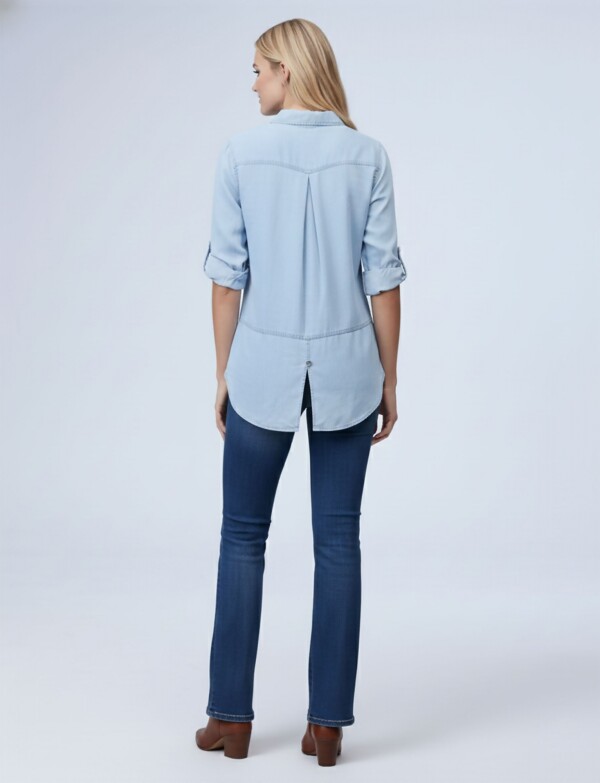 Camisa Tencel JEAN CLARO