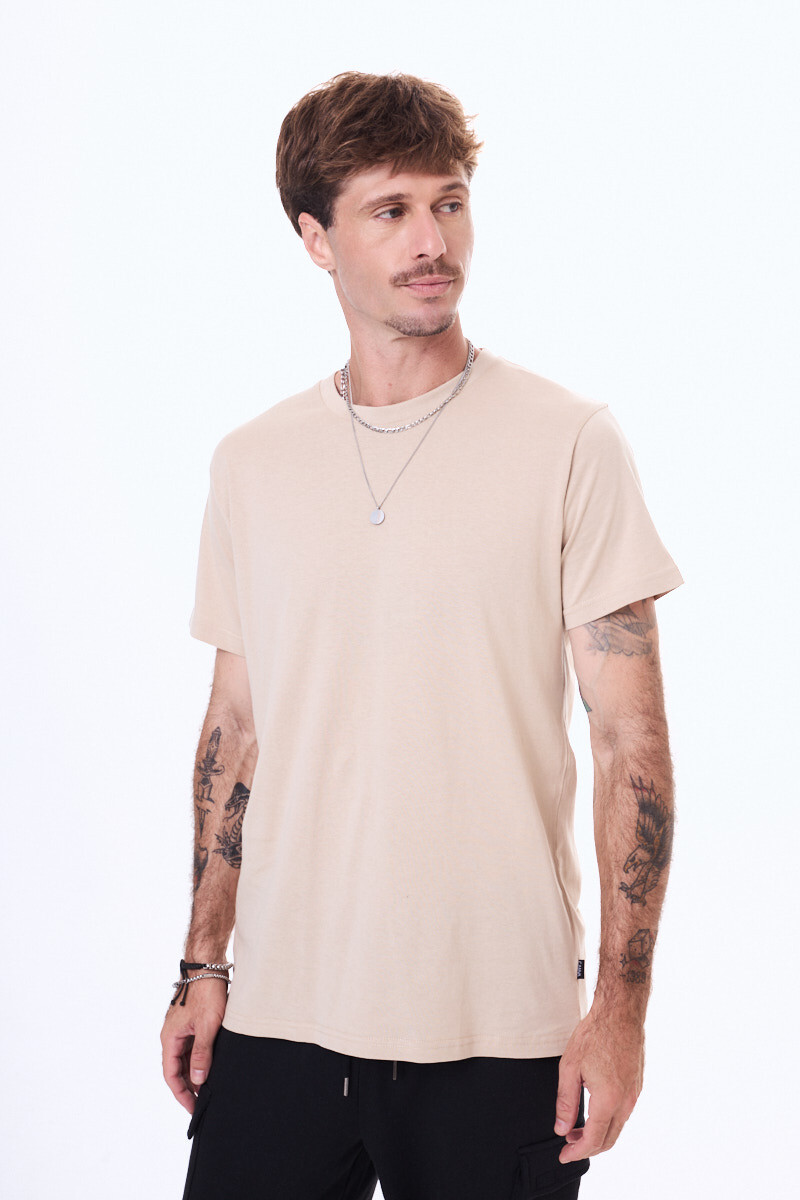 Remera Some Beige