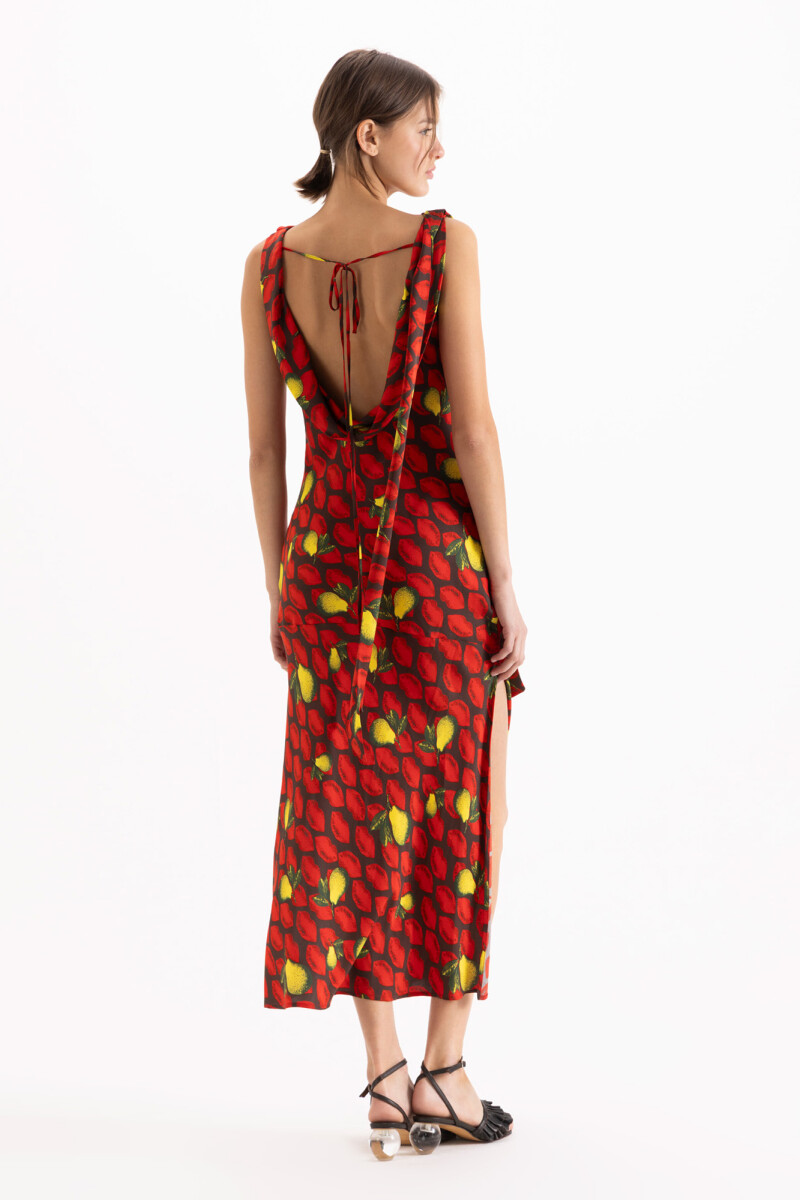 VESTIDO PEAR Rojo